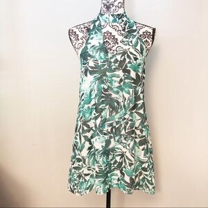 Olivaceous Topical Print Dress